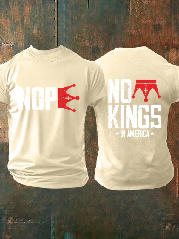 Men's No Kings In America T-Shirt
