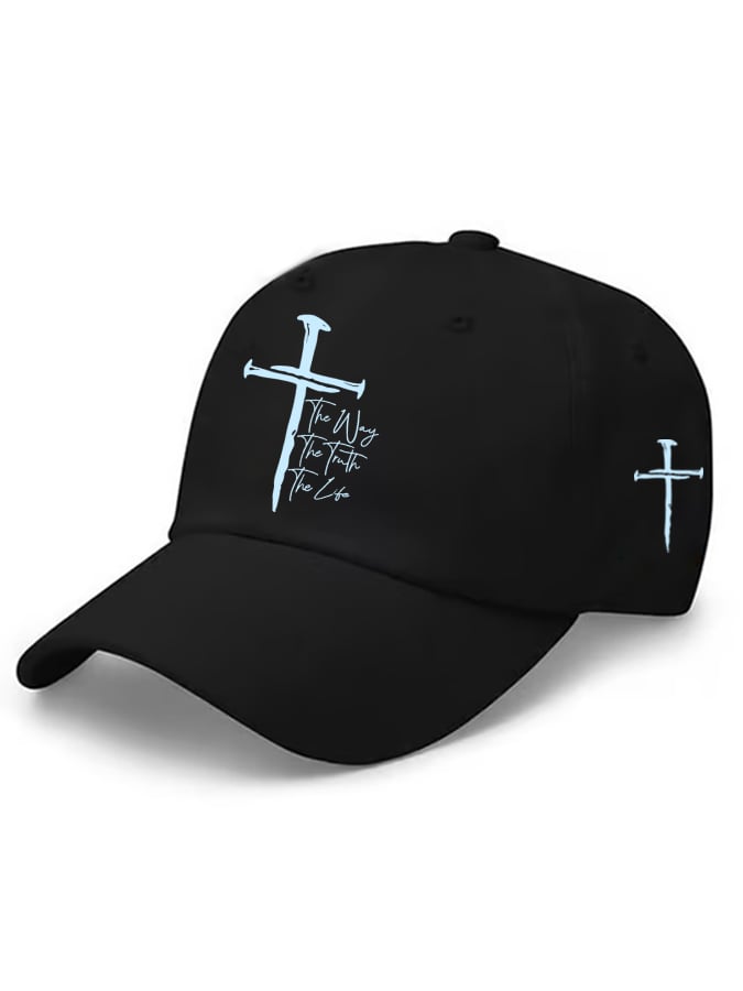 Unisex The Way The Truth The Life Print Baseball Cap