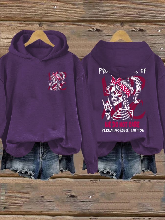 🔥Buy 3 Get 15% Off🔥Women's WDNC Menopause And Perimenopause Print Sweatshirt