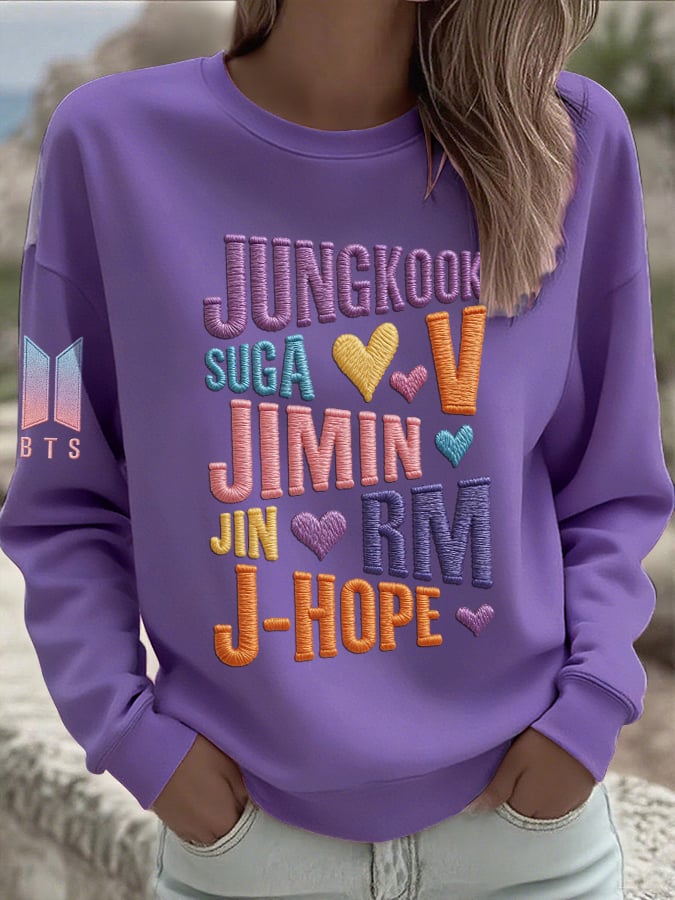 Women's BTS Back to Artistic Comfort Sweatshirt