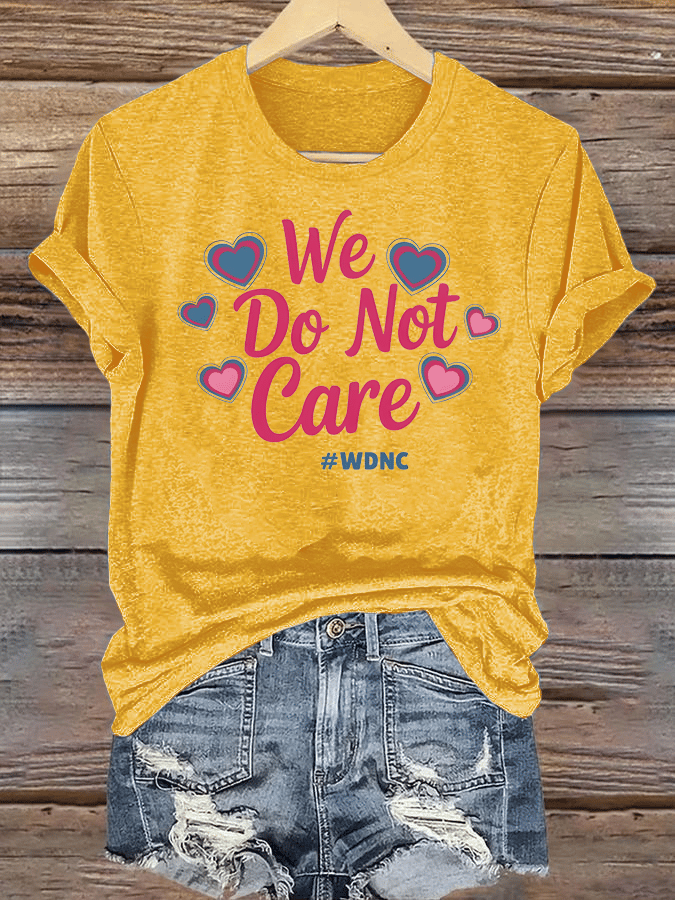 🔥Buy 3 Get 15% Off🔥Women's Retro Funny Proud Member Of Club We Do Not Care Menopause Perimenopause Print T-shirt