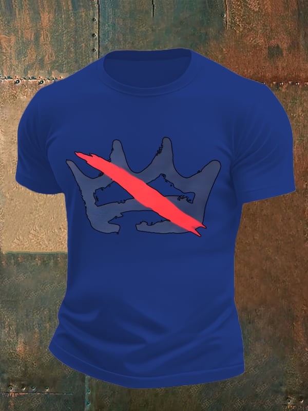 🔥Buy 3 Get 15% Off🔥Men's America has no kings print T-Shirt
