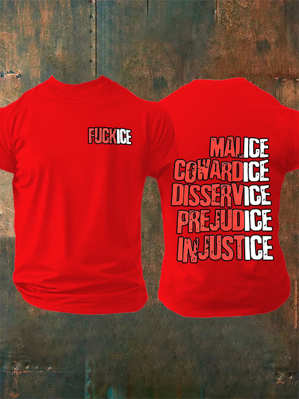 Men's Justice For Her Print T-Shirt
