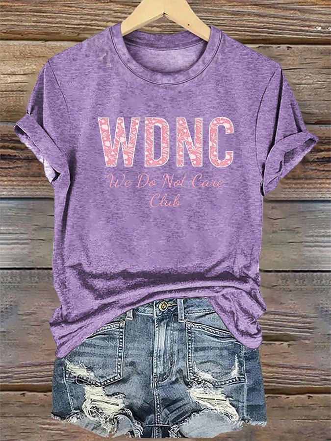 Women's Retro Funny Proud Member Of Club Menopause Perimenopause Print T-Shirt