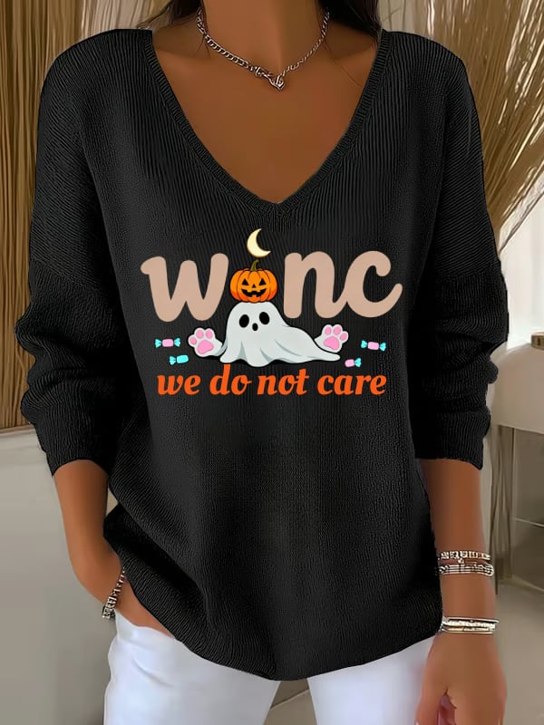 🔥Buy 3 Get 15% Off🔥Women's Halloween WDNC Menopause And Perimenopause Print T-Shirt