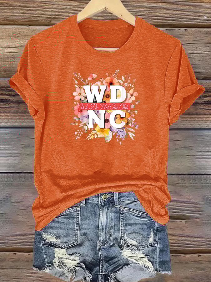 Women's Retro Funny Proud Member Of Club Menopause Perimenopause Print T-Shirt