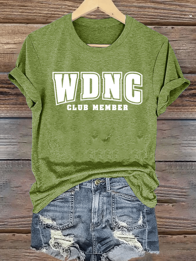 🔥Buy 3 Get 15% Off🔥Women's Retro Funny Proud Member Of Club We Do Not Care Menopause Perimenopause Print T-shirt