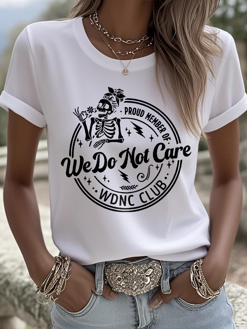 🔥Buy 3 Get 15% Off🔥Retro Funny Proud Member Of WDNC Club Menopause Perimenopause Print T-Shirt