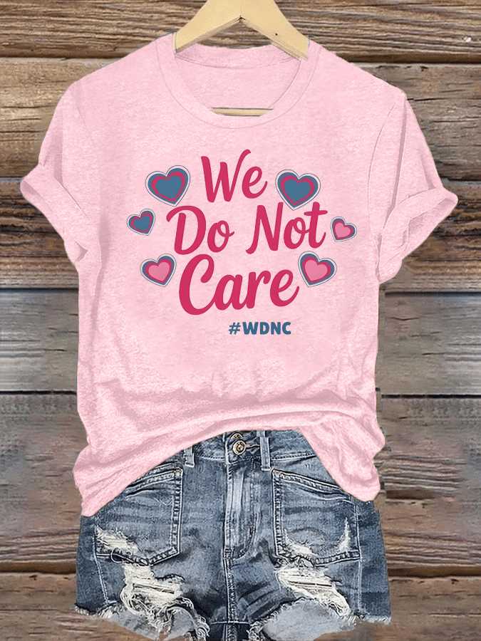 🔥Buy 3 Get 15% Off🔥Women's Retro Funny Proud Member Of Club We Do Not Care Menopause Perimenopause Print T-shirt