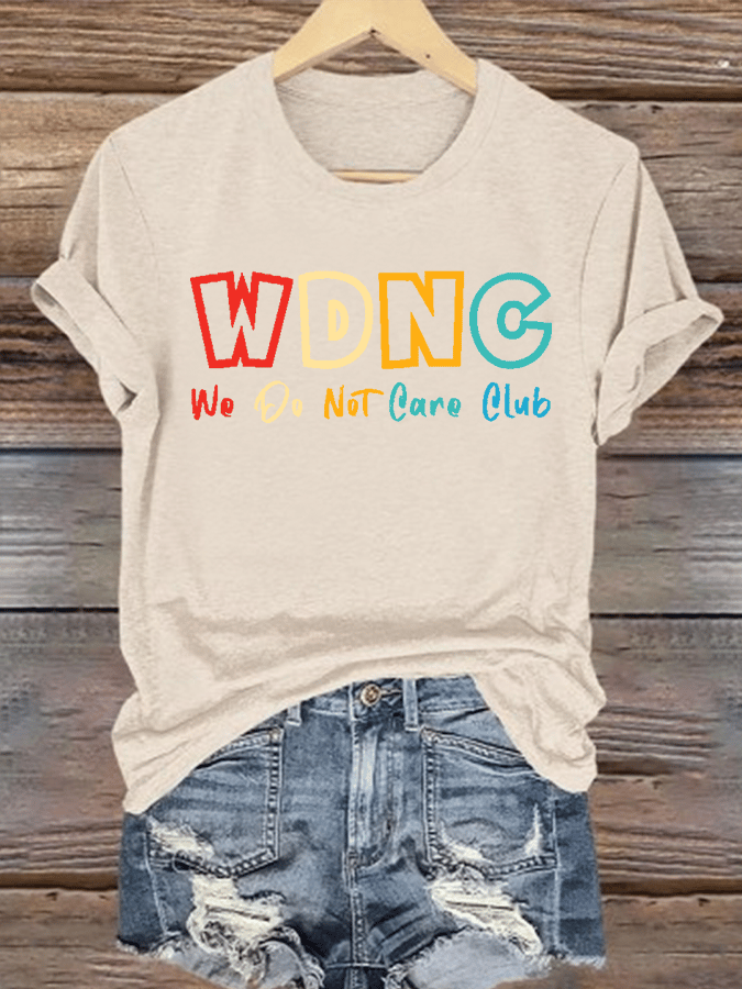 Women's Retro Funny Proud Member Of Club Menopause Perimenopause Print T-Shirt