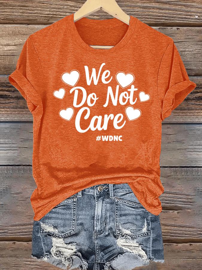 🔥Buy 3 Get 15% Off🔥Women's Retro Funny Proud Member Of Club We Do Not Care Menopause Perimenopause Print T-shirt