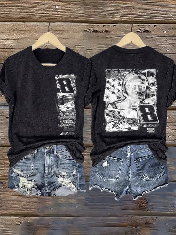 Women's Racing Print T-Shirt