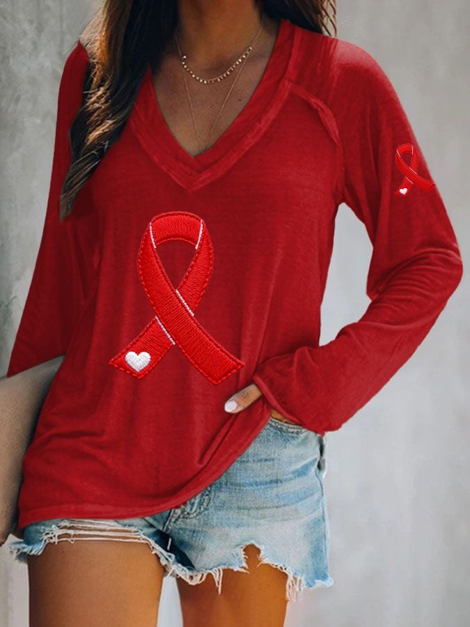 Women's Heart Disease Awareness T-shirt