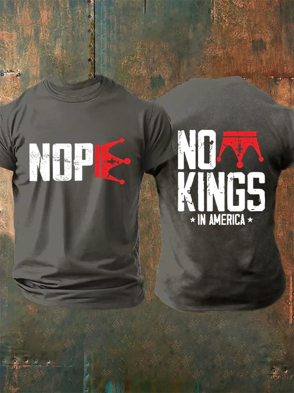 Men's  No Kings In America T-Shirt