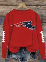 Women's Football Printed Sweatshirt