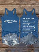 🔥Buy 3 Get 15% Off🔥Retro Funny WDNC Menopause Perimenopause Print Tank Top