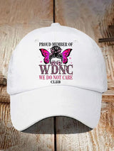 Unisex Retro Proud Member Of WDNC Club Print Baseball Cap