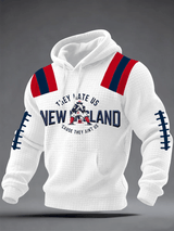 Men's Football Printed Casual Hoodie
