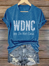 🔥Buy 3 Get 15% Off🔥V-Neck Retro Funny WDNC Menopause Perimenopause Print T-Shirt