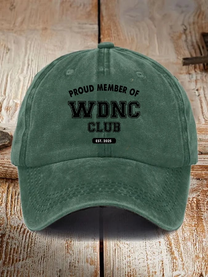 Unisex  Retro Funny Proud Member Of Club We Do Not Care Menopause Perimenopause Print  Hat