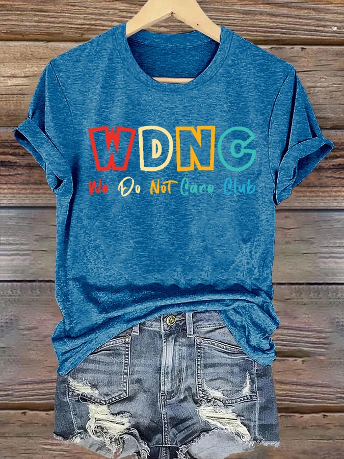 Women's  Retro Funny Proud Member Of Club Menopause Perimenopause Print T-Shirt