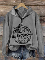 🔥Buy 3 Get 15% Off🔥Retro Funny Proud Member Of WDNC Club Menopause Perimenopause Print Sweatshirt