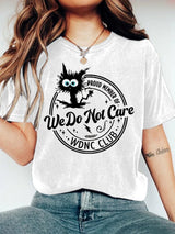 🔥Buy 3 Get 15% Off🔥Retro Funny Proud Member Of WDNC Club Menopause Perimenopause Print T-Shirt