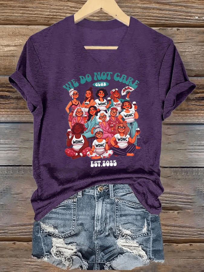 Women's  We overlook printed T-shirts