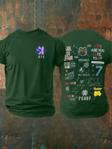 Men's  BTS Print T-Shirt