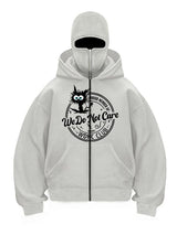 Men's  Zipped Hoodie Of WDNC Club Menopause Perimenopause Print  Hoodie