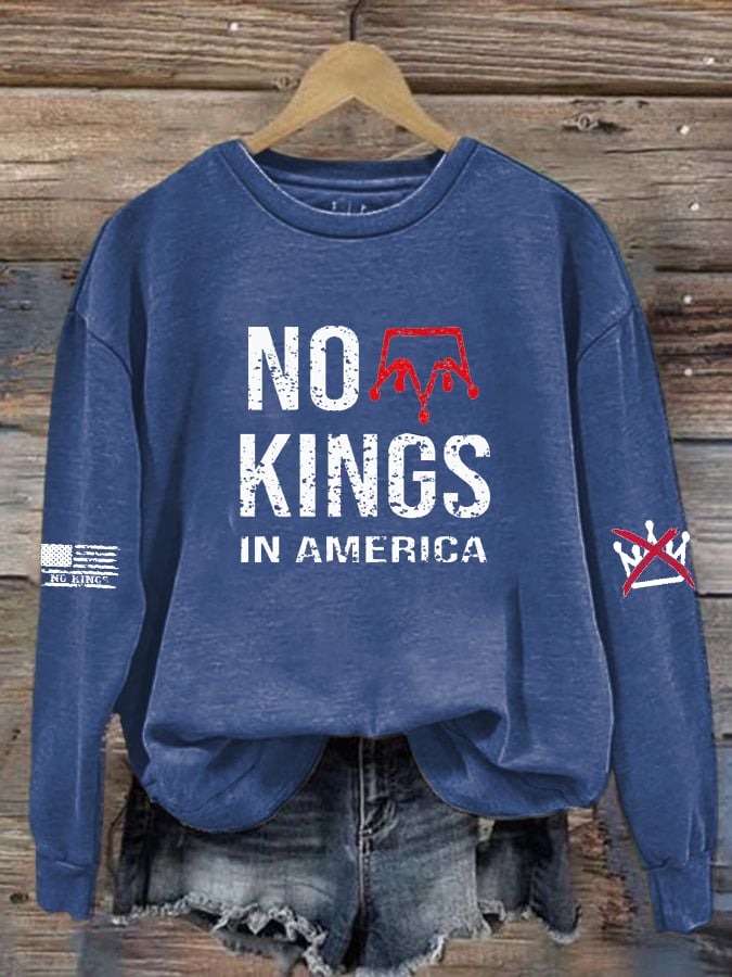 🔥Buy 3 Get 15% Off🔥Women's FDT Printed Long-Sleeve Sweatshirt