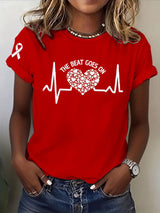 Women's Heart Disease Awareness T-shirt
