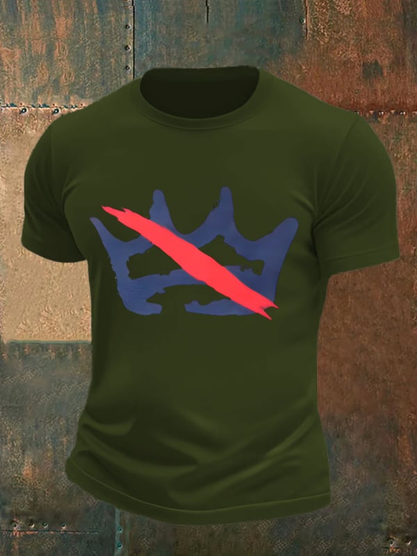 🔥Buy 3 Get 15% Off🔥Men's America has no kings print  T-Shirt