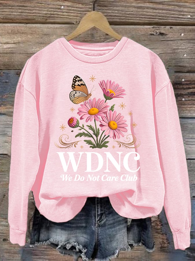 Women's  Retro Funny Proud Member Of Club Menopause Perimenopause Print  Sweatshirt