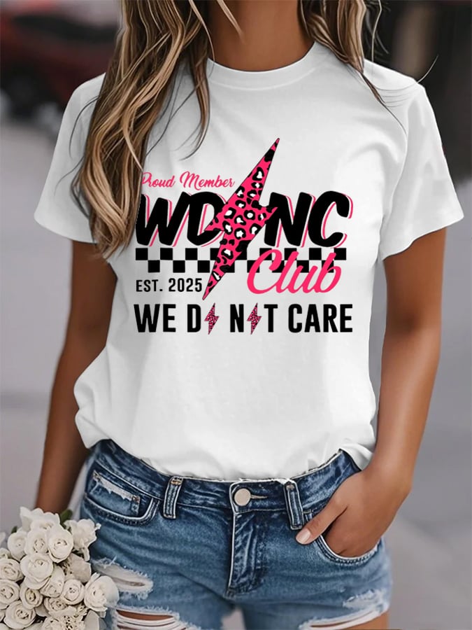 🔥Buy 3 Get 15% Off🔥Women's WDNC Menopause and Perimenopause Print T-Shirt
