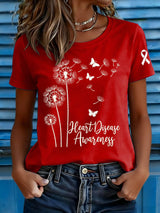 Women's Heart Disease Awareness T-shirt