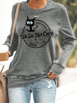 Retro Funny Proud Member Of WDNC Club Menopause Perimenopause Print Sweatshirt