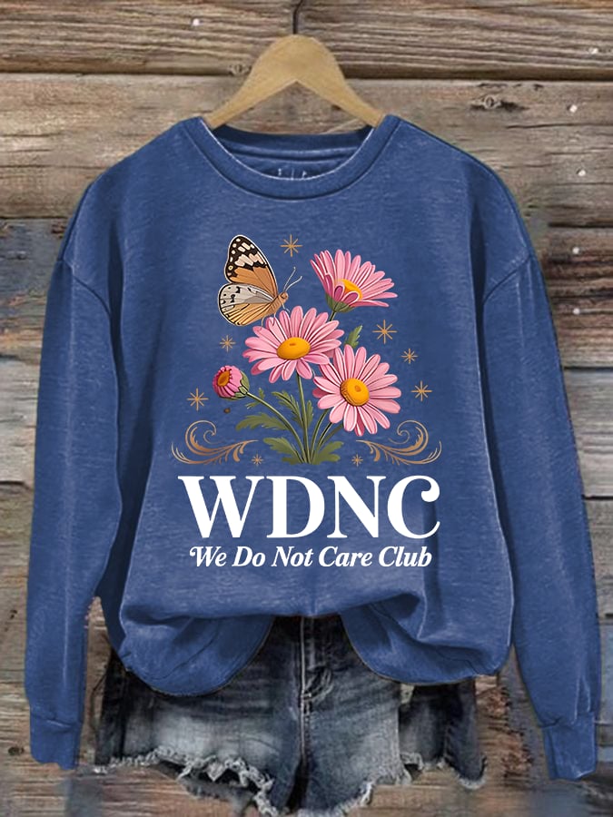 Women's  Retro Funny Proud Member Of Club Menopause Perimenopause Print  Sweatshirt
