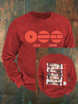 Men's K-pop Print  Sweatshirt