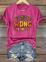 Women's  Retro Funny Proud Member Of Club Menopause Perimenopause Print T-Shirt