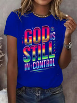 Women's Floral Christian  T-shirt