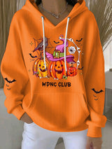 🔥Buy 3 Get 15% Off🔥Women's Halloween WDNC Menopause And Perimenopause Print Sweatshirt