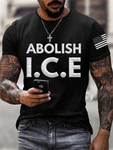 Men's NO ICE Casual Printed T-shirt