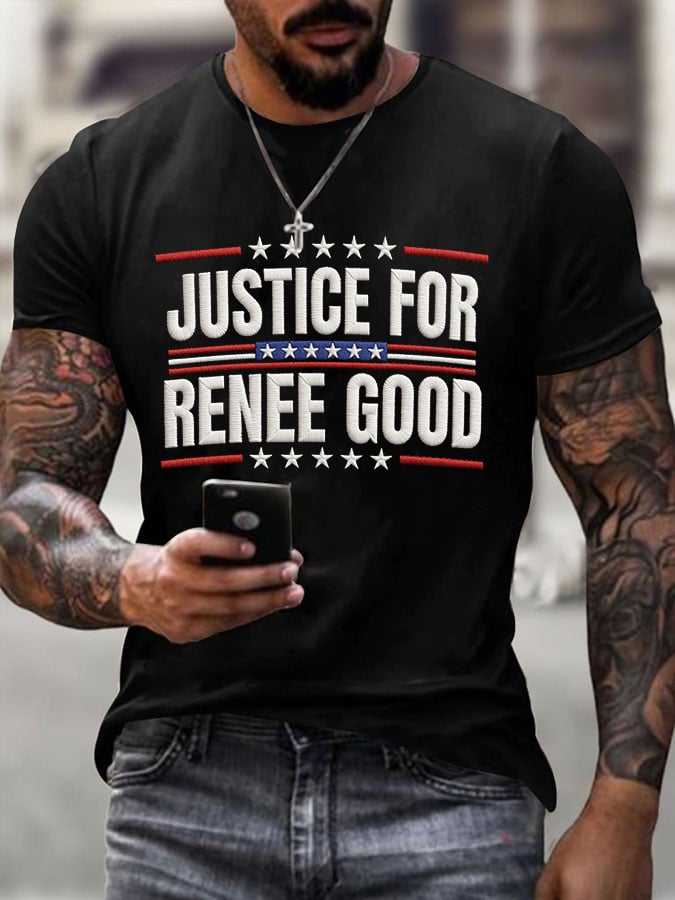 Men's Casual Printed T-shirt