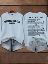 🔥Buy 3 Get 15% Off🔥Women's  WDNC Menopause And Perimenopause Print Sweatshirt