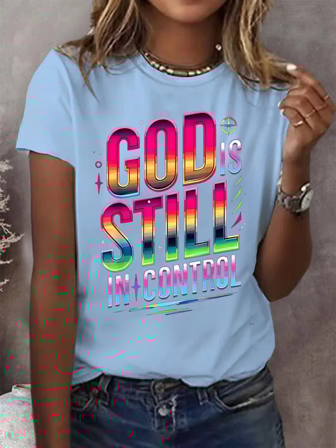 Women's Floral Christian  T-shirt