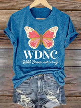 Women's  Retro Funny Proud Member Of Club Menopause Perimenopause Print T-Shirt