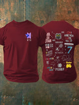 Men's  BTS Print T-Shirt
