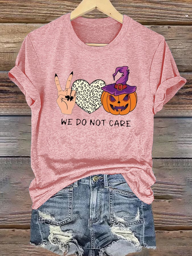 🔥Buy 3 Get 15% Off🔥Women's Halloween WDNC Menopause And Perimenopause Print T-Shirt