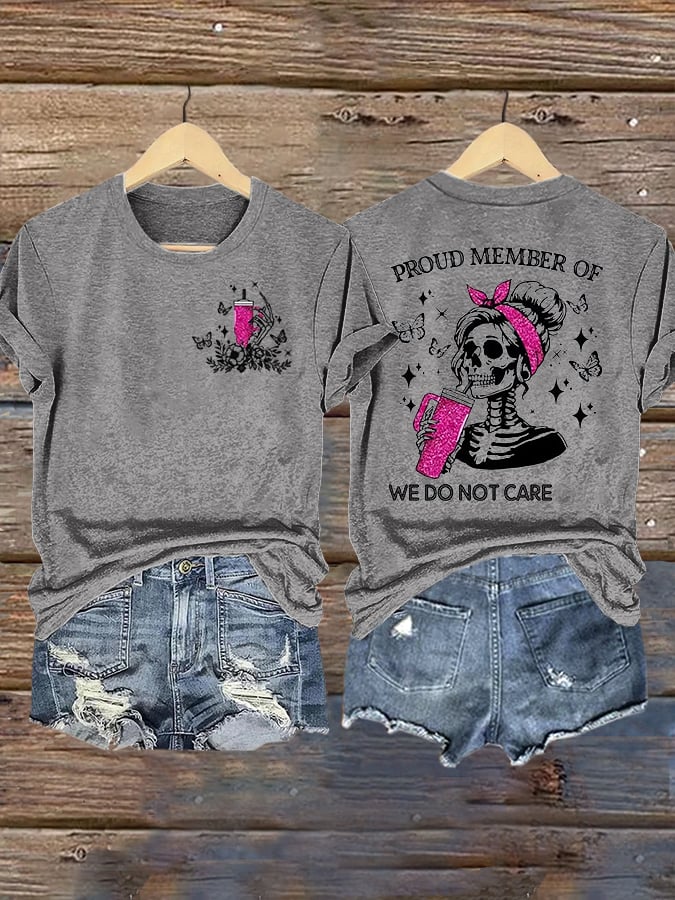 🔥Buy 3 Get 15% Off🔥Retro Funny WDNC Club Menopause Perimenopause Print T-Shirt
